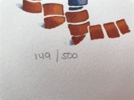 Rie Munoz signed print