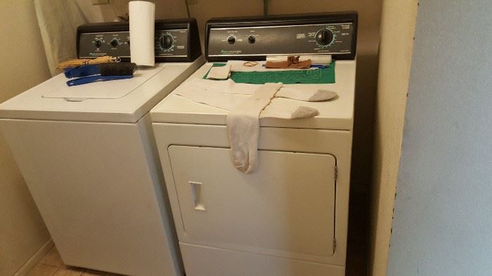 washer and dryer, both gently used and work great