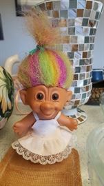 happy troll doll