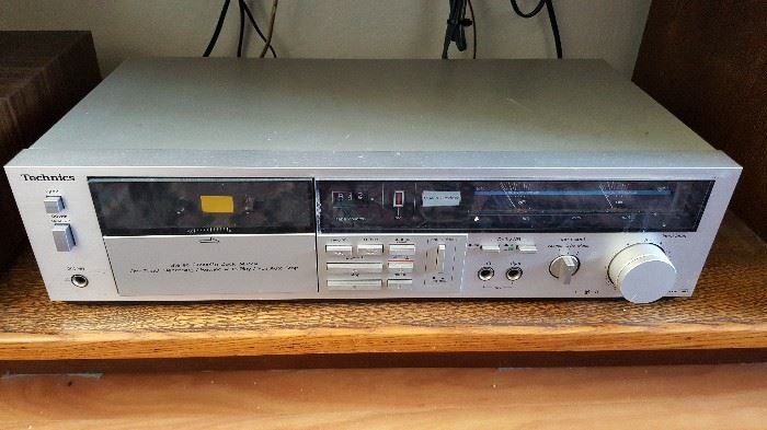 Technics and Sony audio components all in great working condition