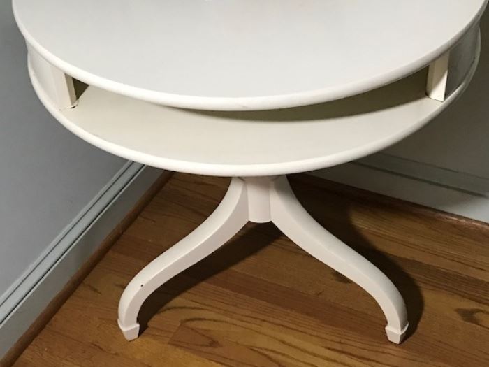 Painted center hall table