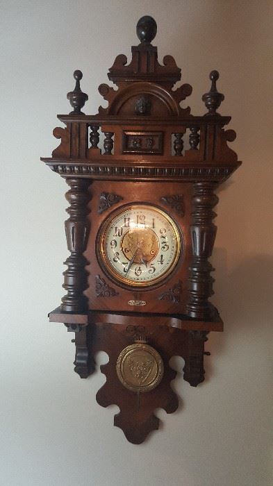 Beautiful Antique German Clock
