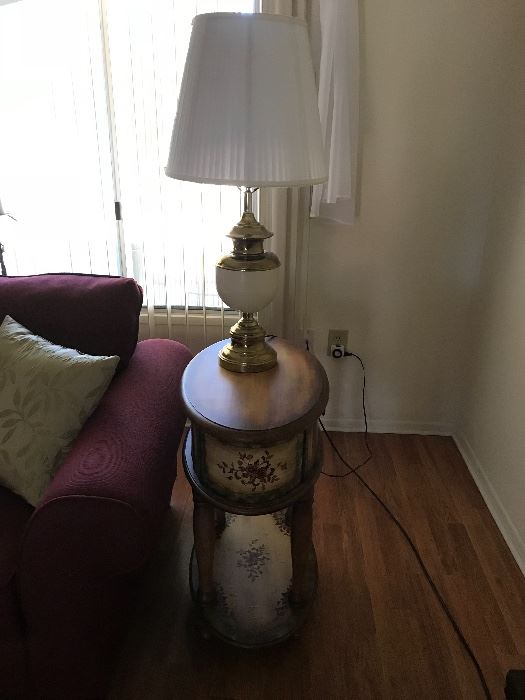 Lamp and in table