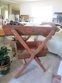 Vintage Dupuis Butler's Stand w/ Removable Shelves Great as a Bar, Use on Patio, Hold towels and such in a Bathroom / Cabana Area