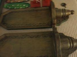 Hanging Wall Sconces Great for Santos, Etc.