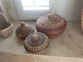 Trio of Cool Baskets bought in Flagstaff w/ Native American Provenance