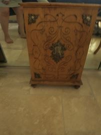 Old Pine Chest w/ Drawers