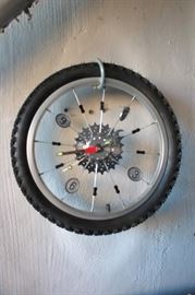 Bike Tire Clock