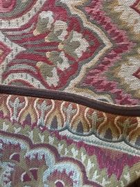 Detail shot of rug. 