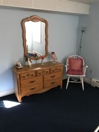 Stanley mirror and dresser (not pictured matching night table)