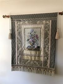 Floral tapestry