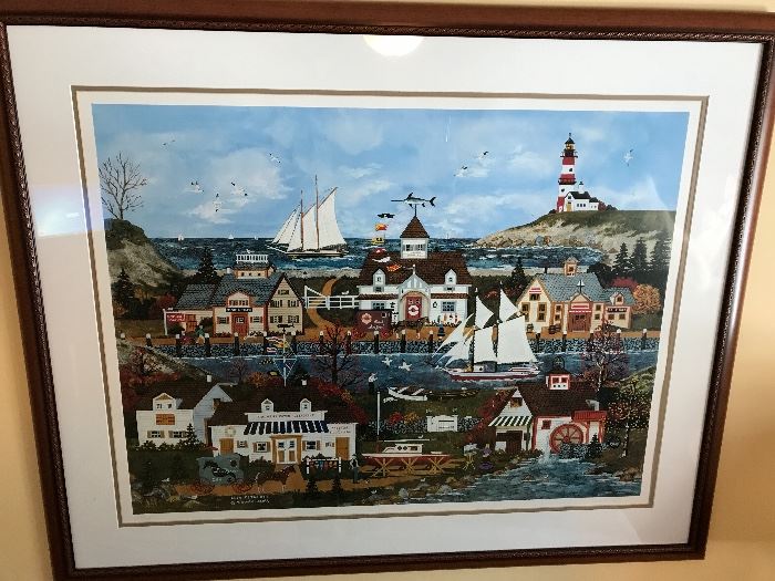Jane Wooster Scott full color lithograph