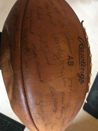  Family Heritage Estate Sales, LLC. New Jersey Estate Sales/ Pennsylvania Estate Sales.  Ohio State. Ohio State Football. Autographed Football. Woody Hayes. 