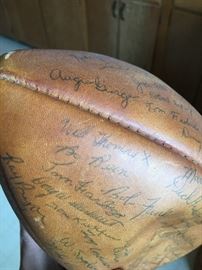  Family Heritage Estate Sales, LLC. New Jersey Estate Sales/ Pennsylvania Estate Sales.  Ohio State. Ohio State Football. Autographed Football. Woody Hayes. 