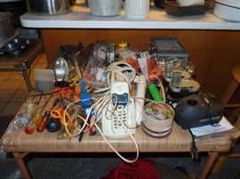 Small tools and electronics