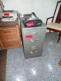 File Cabinet + Paper Shreader + Printer