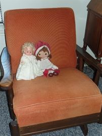 Chair + Dolls
