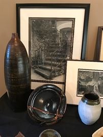 Close up of pottery.