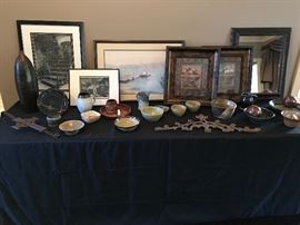 Beautiful pottery and lots of very nice pictures for decorating.