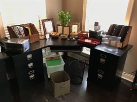 Pottery Barn "Bedford" corner desk.