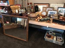 There will be several large mirrors to pick from.