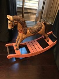 Reproduction antique horse.