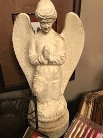 Angel statue.