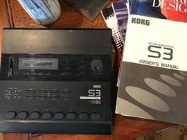 Korg S3 Rhythm workstation.