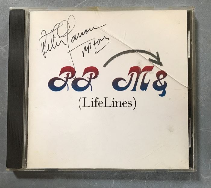 Signed cd by Peter of Peter, Paul and Mary