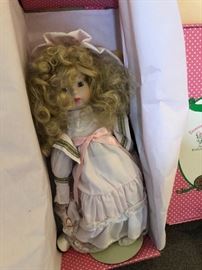 Doll Collection Porcelain Face