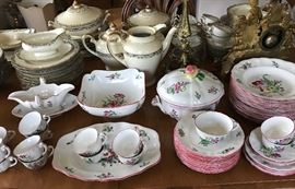 Luneville in front and part of a very large German dish set in the background