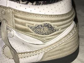 Vintage Air Jordan Tennis Shoes; Size 10