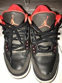 Vintage Air Jordan Tennis Shoes; Size 9.5