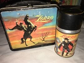 Zorro Lunch box and thermos