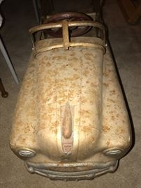 Antique toy pedal metal car- 741 Station Wagon