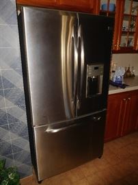 Nice stainless fridge