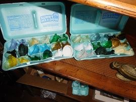 Collection of Boyd hens on nests