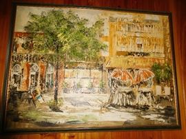 Nice vintage oil painting signed