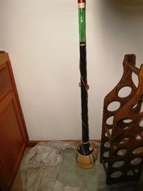 Four-foot tall wine bottle