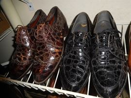Alligator shoes