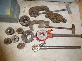 Vintage plumbing tools