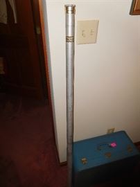 Vintage Champion fly rod in caddy