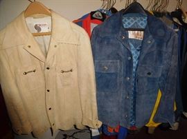 Vintage suede jackets