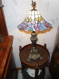 Beautiful stained glass lamp