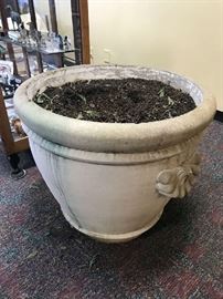 large concrete planters 