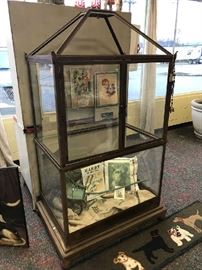 glass aviary / display case 