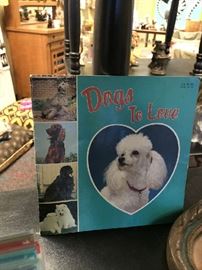 Fun vintage dog books
