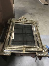 Incredible antique mirror