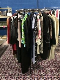 Vintage women's and men's clothing