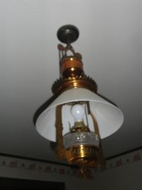 pull down 1870s light